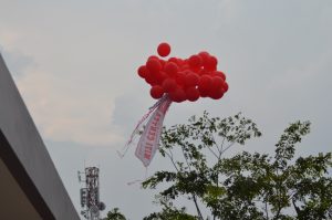 Balon MITI di Angkasa